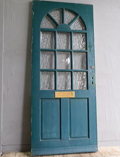 イギリス アンティーク ガラス入りドア 扉 建具 11730