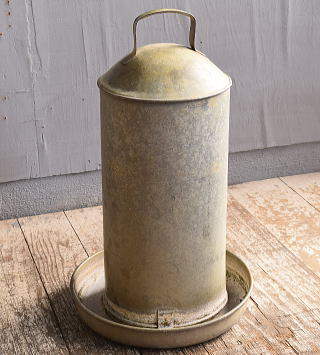 イギリス アンティーク ブリキ製　バードフィーダー 11777