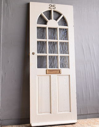 イギリス アンティーク ガラス入りドア 扉 建具 11781