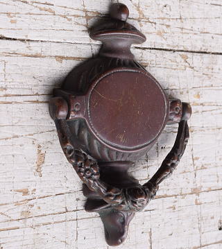 イギリス アンティーク 真鍮製ドアノッカー 11862