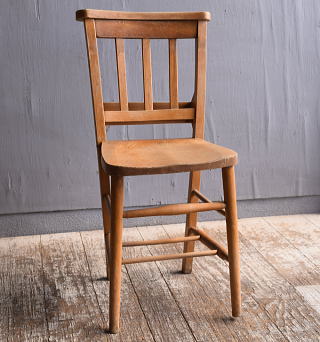 イギリス アンティーク家具 チャーチチェア 椅子 11872