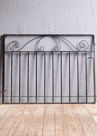 イギリスアンティーク アイアンフェンス ゲート柵 ガーデニング 11945
