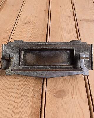 イギリス アンティーク レタースロット 郵便受け 建具金物 11989