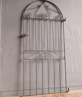 イギリスアンティーク アイアンフェンス ゲート柵 ガーデニング 12000