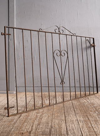 イギリスアンティーク アイアンフェンス ゲート柵 ガーデニング 12008