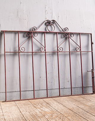 イギリスアンティーク アイアンフェンス ゲート柵 ガーデニング 12011