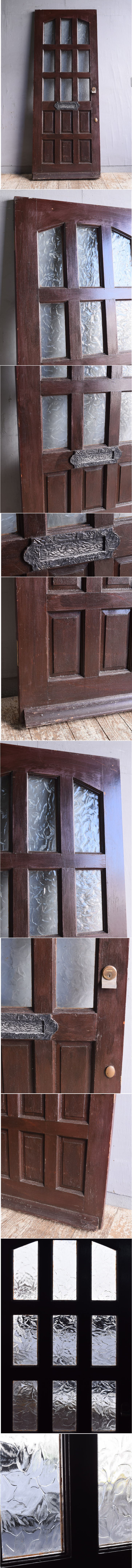イギリス アンティーク 木製ドア 扉 建具 12013