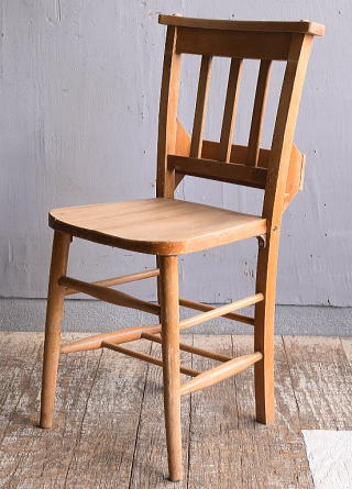 イギリス アンティーク家具 チャーチチェア 椅子 12085