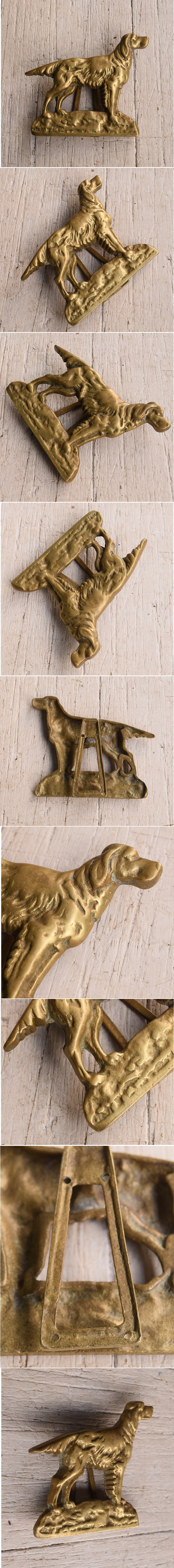 イギリス アンティーク 真鍮製ドアノッカー 12133