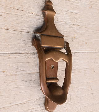 イギリス アンティーク 真鍮製ドアノッカー 12134