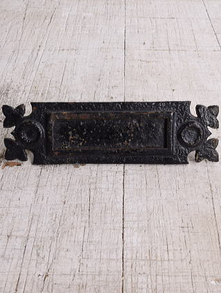 イギリス アンティーク レタースロット 郵便受け 建具金物 12145