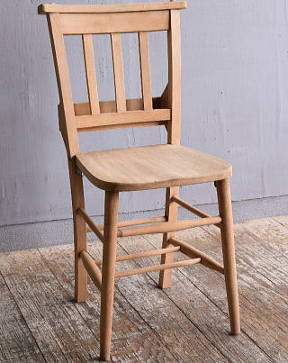 イギリス アンティーク家具 チャーチチェア 椅子 12151