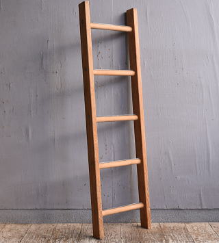イギリス アンティーク 木製ラダー 梯子 ディスプレイ 12154