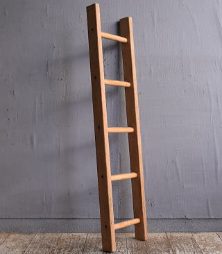 イギリス アンティーク 木製ラダー 梯子 ディスプレイ 12155