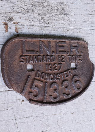 イギリス　アンティーク レイルウェイサイン 鉄道標識 12170