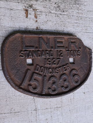 イギリス　アンティーク レイルウェイサイン 鉄道標識 12171