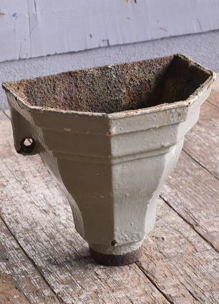 イギリス アンティーク ドレインホッパー 壁掛けプランター　12180
