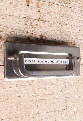 イギリス アンティーク レタースロット 郵便受け 建具金物 12190