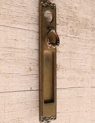 イギリス アンティーク レタースロット 郵便受け 建具金物 12191