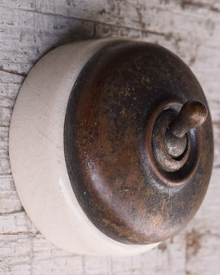 イギリス製 アンティーク スイッチ 照明器具　12202