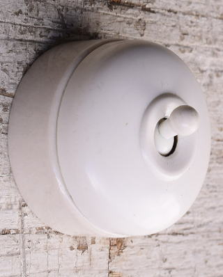 イギリス製 アンティーク スイッチ 照明器具　12207