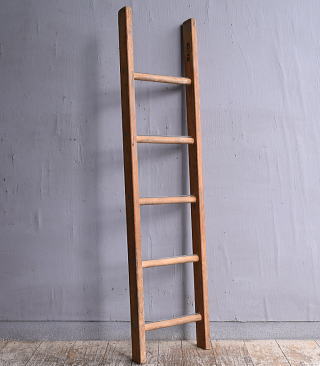 イギリス アンティーク 木製ラダー 梯子 ディスプレイ 12219