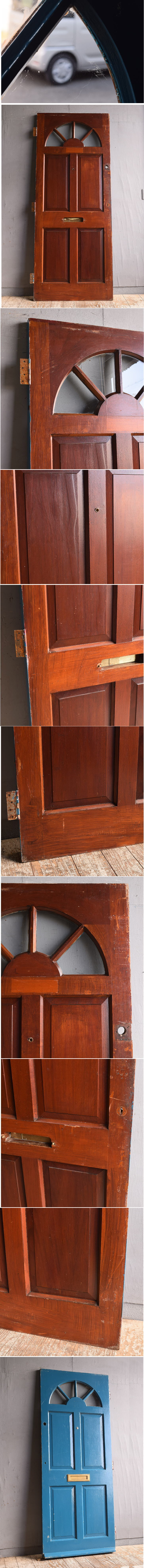 イギリス アンティーク 木製ドア 扉 建具 12317