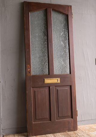 イギリス アンティーク 木製ドア 扉 建具 12344