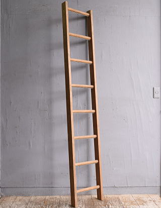 イギリス アンティーク 木製ラダー 梯子 ディスプレイ 12345