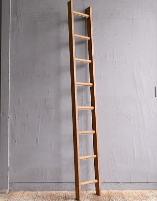 イギリス アンティーク 木製ラダー 梯子 ディスプレイ 12346