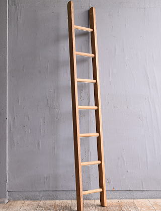 イギリス アンティーク 木製ラダー 梯子 ディスプレイ 12348