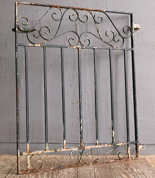 アイアン　ゲート　フェンス　ガーデニング イギリスアンティーク アイアンフェンス ゲート柵 ガーデニング