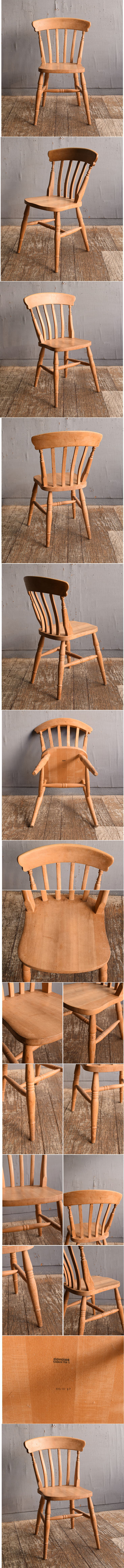 イギリス アンティーク家具 キッチンチェア 椅子 12788