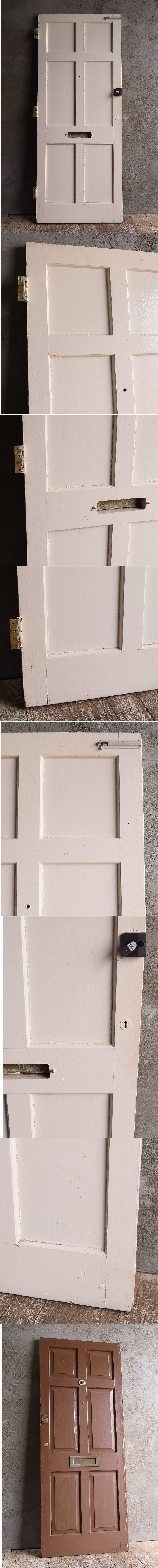 イギリス アンティーク 木製ドア 扉 建具 12901