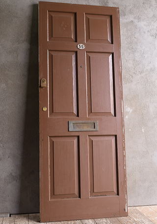 イギリス アンティーク 木製ドア 扉 建具 12901