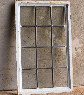 イギリス アンティーク 窓 鉄枠　12978