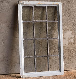 イギリス アンティーク 窓 鉄枠　12980