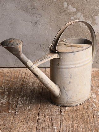 フレンチ アンティーク ブリキ製 ジョウロ ガーデニング 13041