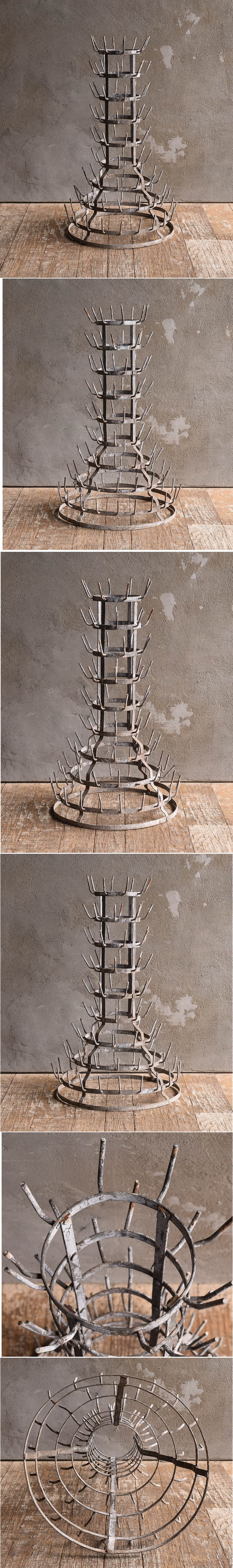 フレンチ アンティーク ボトルドライヤー ガーデニング 13062