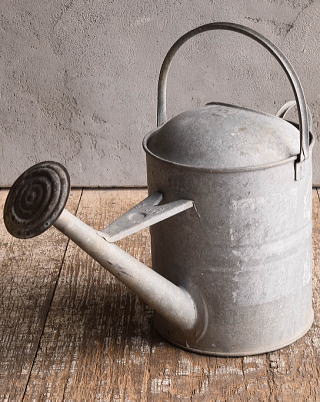 イギリス アンティーク ブリキ製 ジョウロ ガーデニング 13068