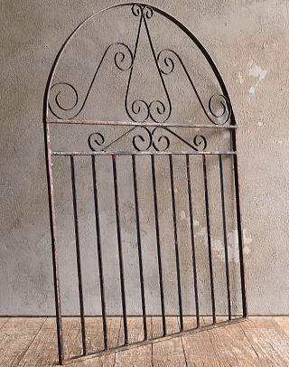 イギリスアンティーク アイアンフェンス ゲート柵 ガーデニング 13118