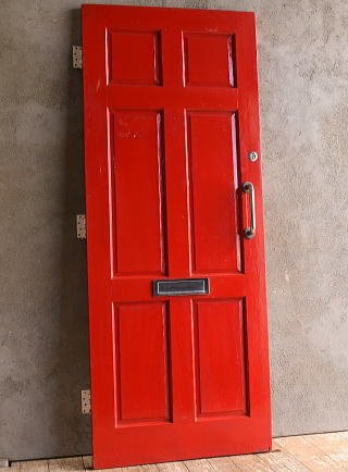 イギリス アンティーク 木製ドア 扉 建具 13145