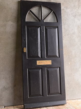 イギリス アンティーク 木製ドア 扉 建具 13157