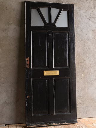 イギリス アンティーク 木製ドア 扉 建具 13158