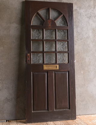 イギリス アンティーク 木製ドア 扉 建具 13160