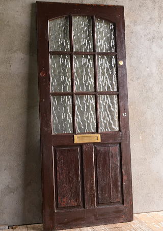 イギリス アンティーク 木製ドア 扉 建具 13162