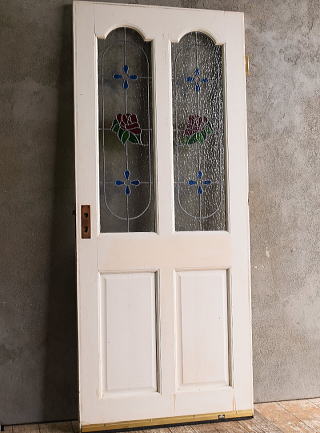 イギリス アンティーク 木製ドア 扉 建具 13163