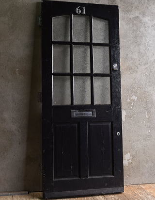 イギリス アンティーク 木製ドア 扉 建具 13219