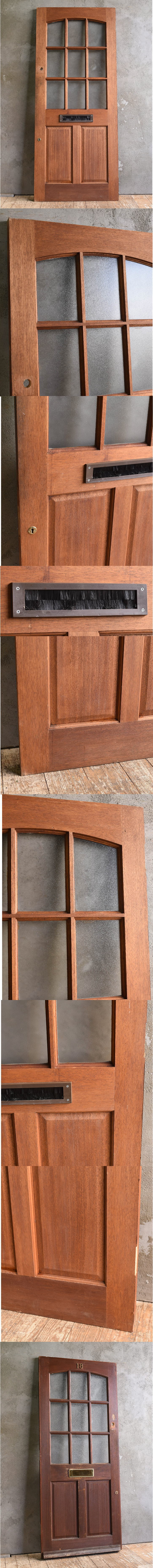 イギリス アンティーク 木製ドア 扉 建具 13221