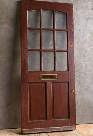 イギリス アンティーク 木製ドア 扉 建具 13222